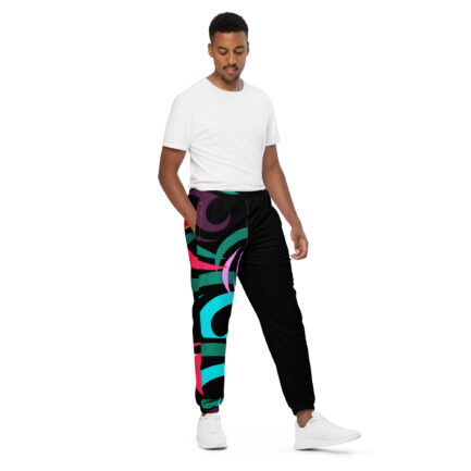 Dirty All over Track Pants_Black - Image 8