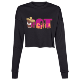 HotGirl’ Cropped Fleece Crew